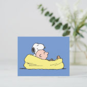 Carte Postale Peanuts | Snoopy & Charlie Brown dans le fauteuil (Debout devant)