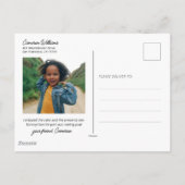 Carte Postale Peanuts | Snoopy & Charlie Brown Merci (Dos)