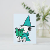 Carte Postale Peanuts Snoopy Potions Magiques Halloween (Debout devant)