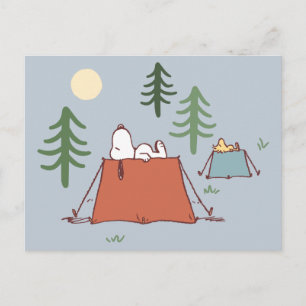 Carte Postale Peanuts Snoopy & Woodstock