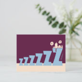 Carte Postale Peanuts | Snoopy & Woodstock font une sieste (Debout devant)