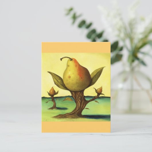 Carte Postale Pear tree (Debout devant)
