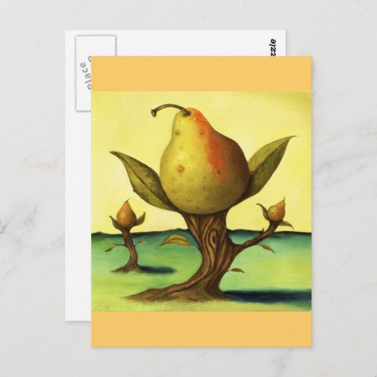 Carte Postale Pear tree (Devant / Derrière)