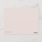 Carte postale Pearl Frame Photo (Dos)