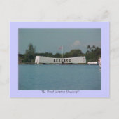 Carte Postale "PEARL HARBOR" MEMORIAL, "The Pearl Harbour Mem... (Devant)