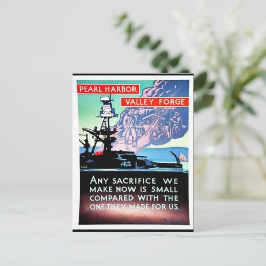 Carte Postale Pearl Harbor V All Ey Pour Ge (Debout devant)