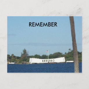 Carte postale Pearl Harbour