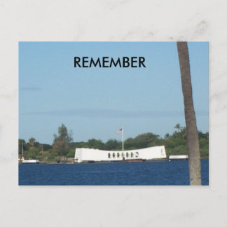 Carte postale Pearl Harbour