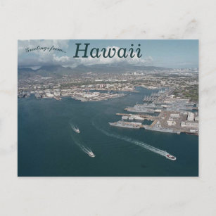 Carte Postale Pearl Harbour Hawaii