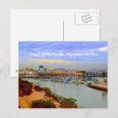 Carte Postale Pearl of the Pacific, Mazatlan Marina de Mexico (Devant / Derrière)