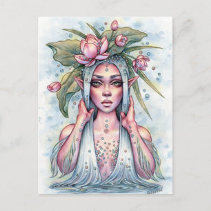 Carte postale Pearla Water Nymphe