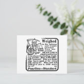 Carte postale "Pearline Advertisement" (Debout devant)