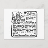 Carte postale "Pearline Advertisement" (Devant)