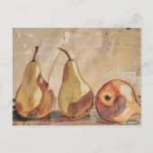 Carte Postale Pears Mixed Media (Devant)