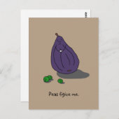 Carte Postale "Peas figive Me" (Devant / Derrière)