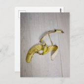 Carte Postale Peau de banane (Devant / Derrière)
