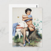 Carte Postale Peau vers le haut (Devant / Derrière)