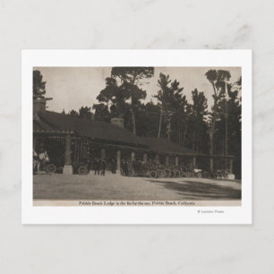 Carte Postale Pebble Beach, CA - Lodge in the Firs by the Sea