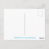 Carte Postale Pebble Beach California Ocean View (Dos)