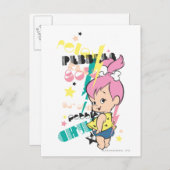 Carte Postale PEBBLES™ 80s Punk (Devant / Derrière)