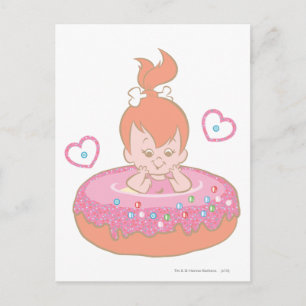 Carte Postale PEBBLES™ dans le Donut