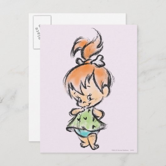 Carte Postale PEBBLES™ - Dessin à main (Devant / Derrière)