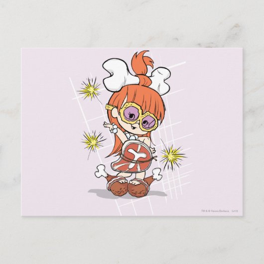 Carte Postale PEBBLES™ Goes Gaga (Devant)