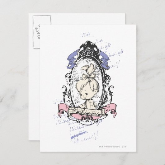 Carte Postale PEBBLES™ Joli En Réflexion (Devant / Derrière)