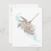 Carte Postale PEBBLES™ Nature Girl (Devant / Derrière)