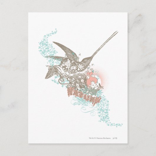 Carte Postale PEBBLES™ Nature Girl (Devant)