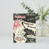 Carte Postale PEBBLES™ Punk Rock Legend (Debout devant)
