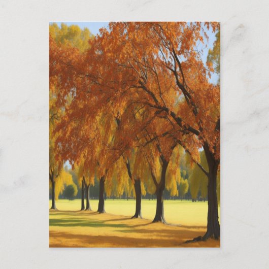 Carte Postale Pecan Grove Edge Jolies Autumans Wend Art Intempor (Devant)