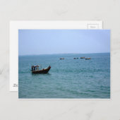 Carte Postale Pêche (Devant / Derrière)