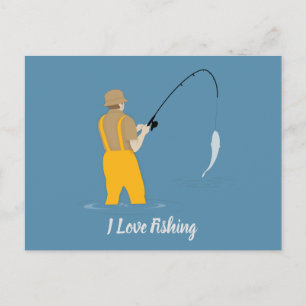 Carte Postale Pêche