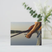 Carte Postale Pêche (Debout devant)