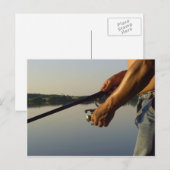 Carte Postale Pêche (Devant / Derrière)