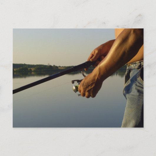 Carte Postale Pêche (Devant)