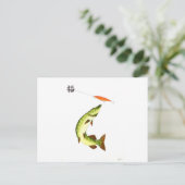 Carte Postale Pêche (Debout devant)