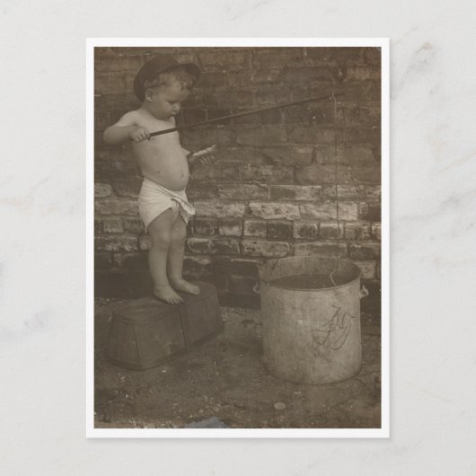 Carte Postale Pêche À La Baleine (Devant)