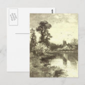 Carte Postale Pêche au donjon (Devant / Derrière)