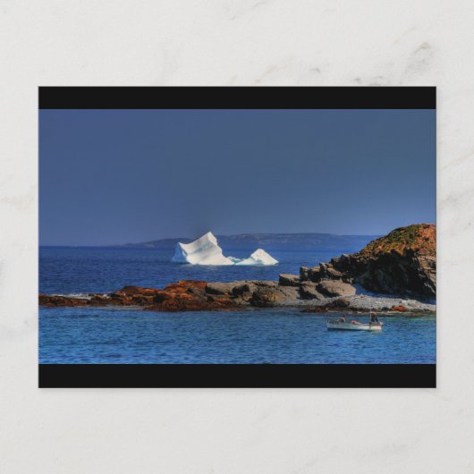 Carte Postale Pêche au homard (Devant)