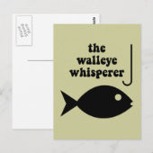 Carte Postale pêche au murène (Devant / Derrière)