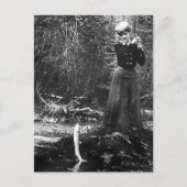 Carte Postale pêche de femme (Devant)