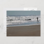 Carte Postale Pêche en eau mousseuse (Devant / Derrière)