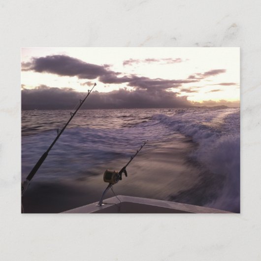Carte Postale Pêche en mer profonde (Devant)
