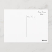 Carte Postale Pêche et Parties scintillant d'or envoyer l'amour  (Dos)