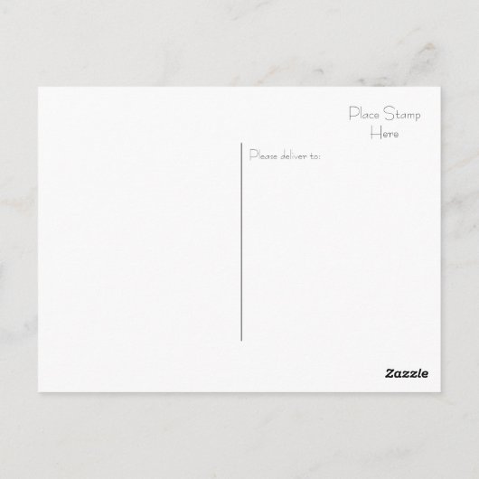 Carte Postale Pêche et Parties scintillant d'or envoyer l'amour (Dos)