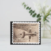 Carte Postale Pêche ici dans Eastsound (Debout devant)