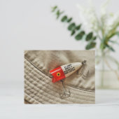 Carte Postale Pêche Lure Joyeux anniversaire (Debout devant)