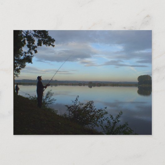 Carte Postale Pêche pour la beauté (Devant)